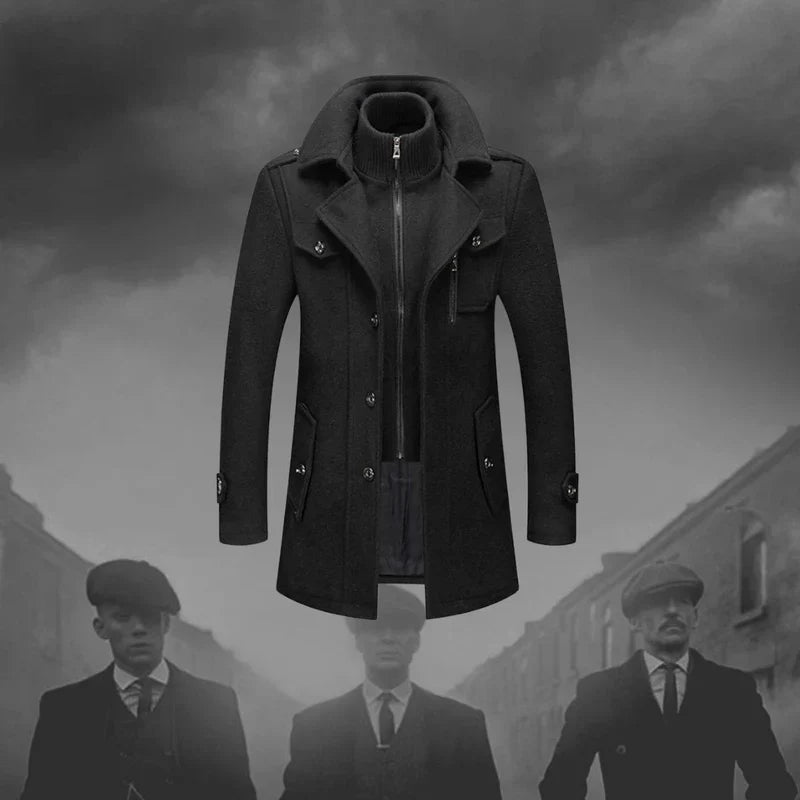 Manteau Long Élégant Pour Homme | Shelby