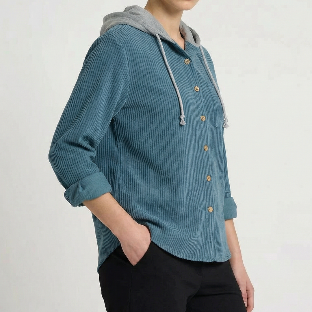 Veste à capuche texturée pour homme | Calviero
