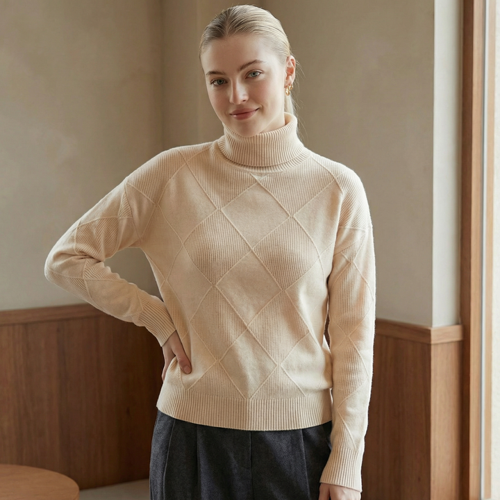 Tricot Automnal Raffiné | Pull Solenne