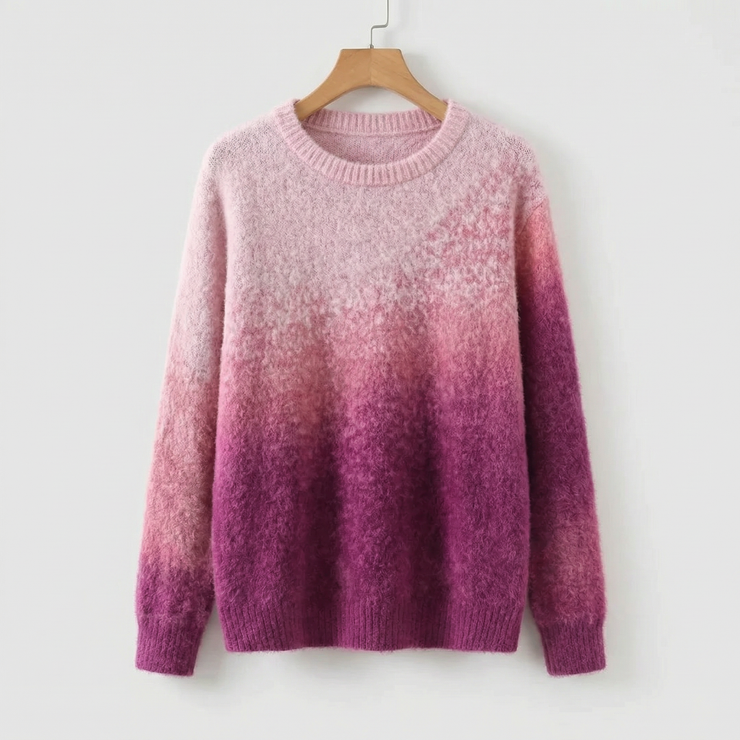 Pull à Col Rond Dégradé | Marella