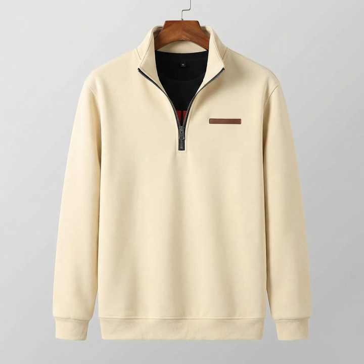Sweat col zippé élégant pour homme | Virello