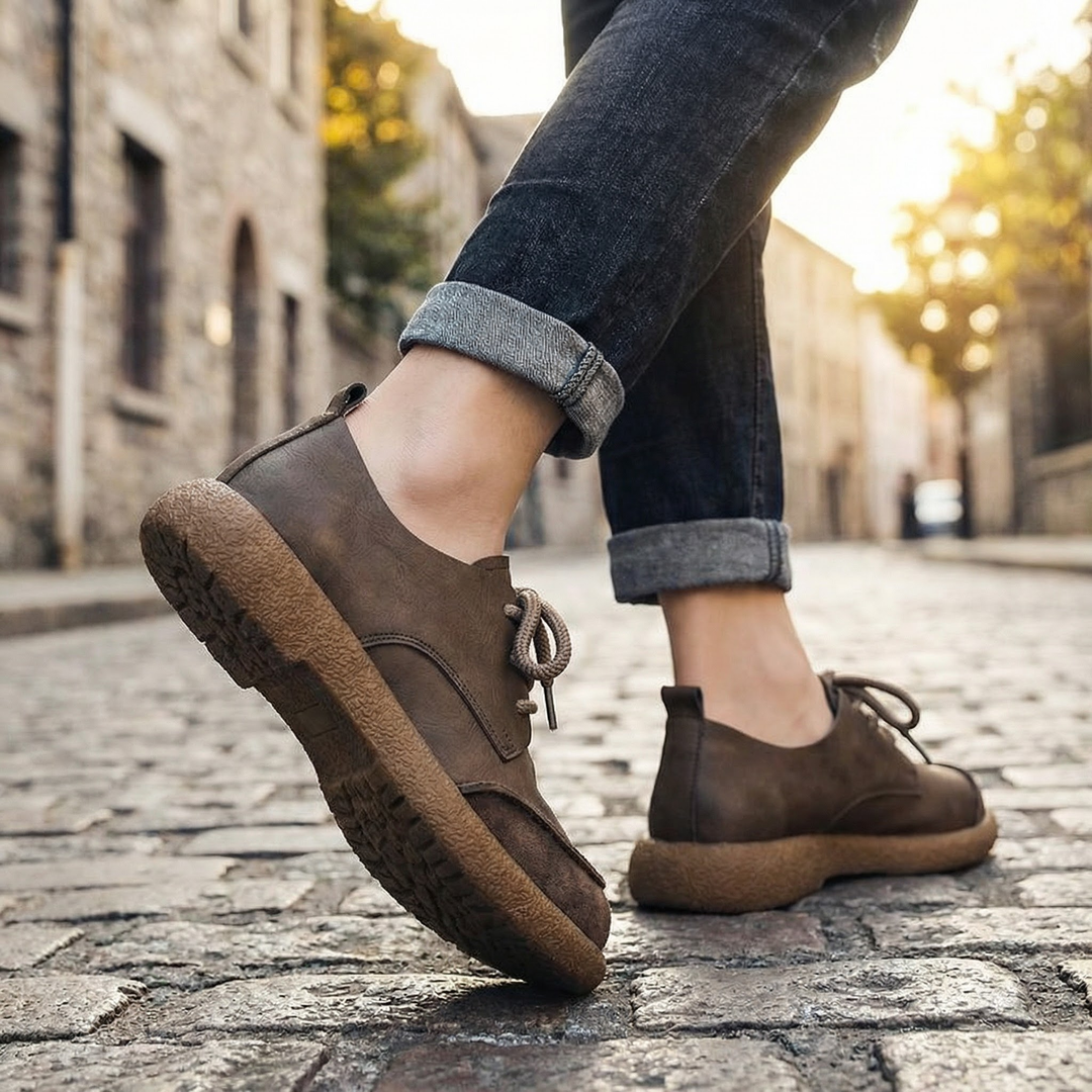 Chaussures casual à lacets pour homme | Bravon