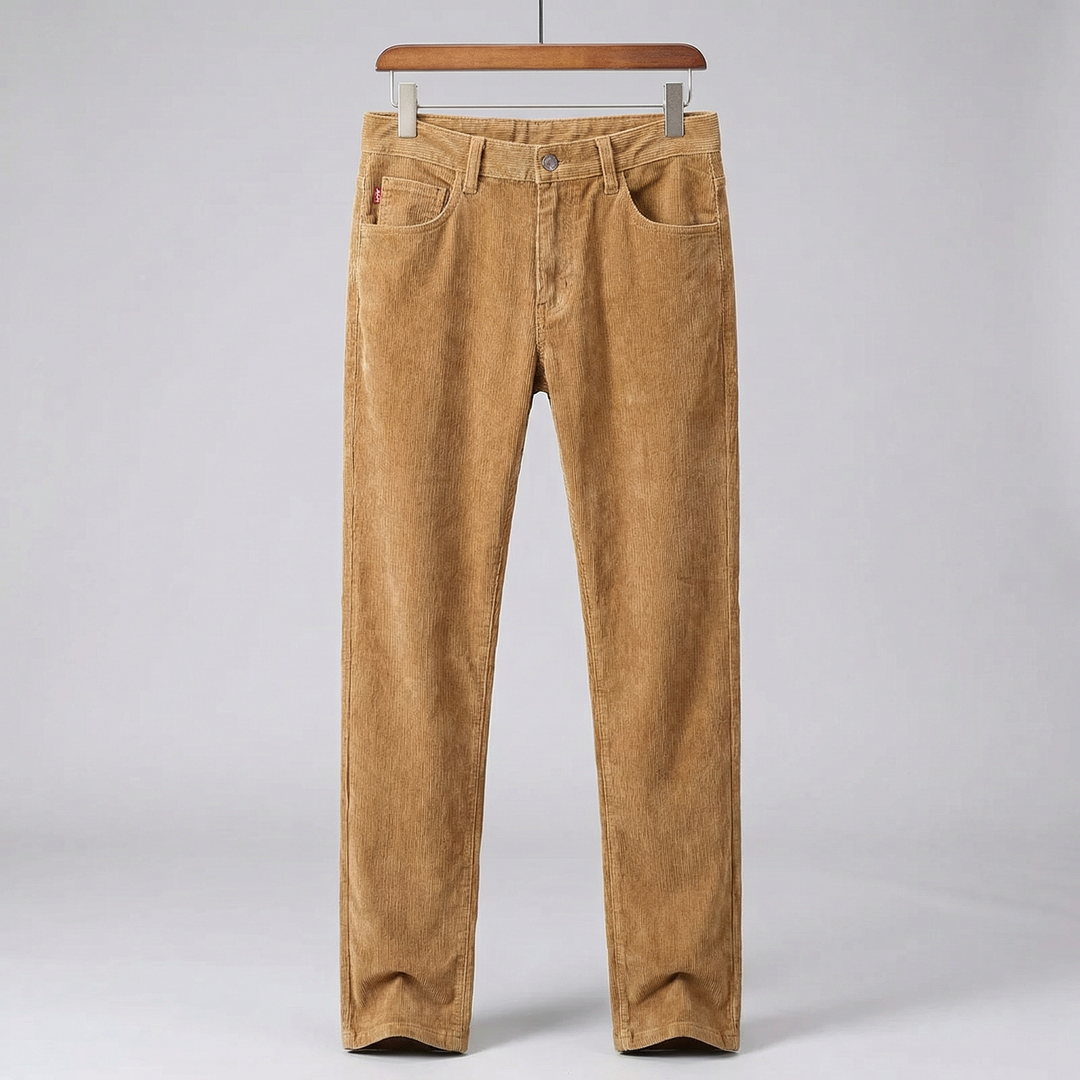 Pantalon coupe droite texturé pour homme | Brian