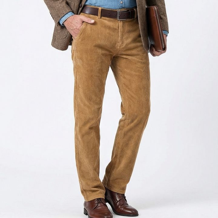 Pantalon coupe droite texturé pour homme | Brian