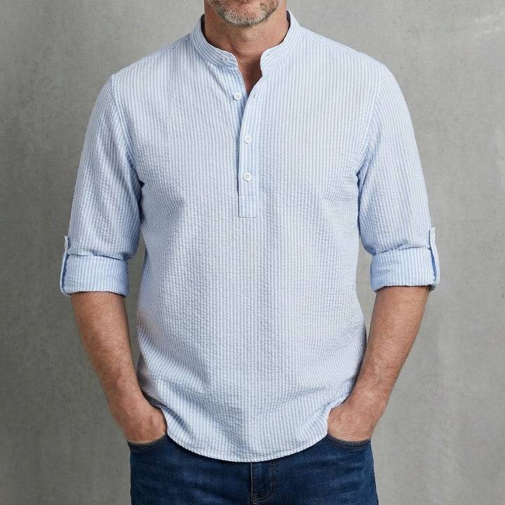 Chemise Henley Élégante avec Coupe Classique | Mavy