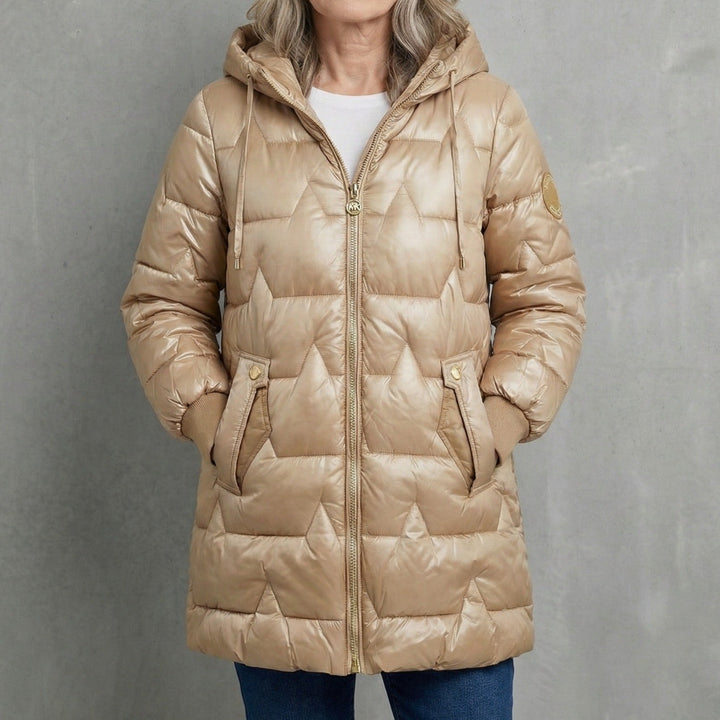 Manteau matelassé à capuche pour femme | Novalisse