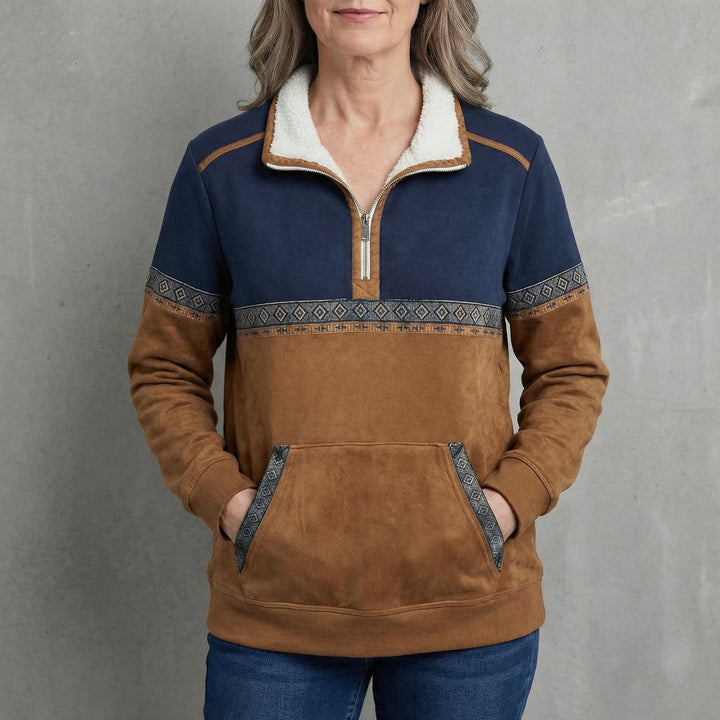 Pull zippé casual pour femme | Miren