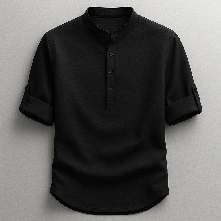 Chemise Henley Élégante avec Coupe Classique | Mavy