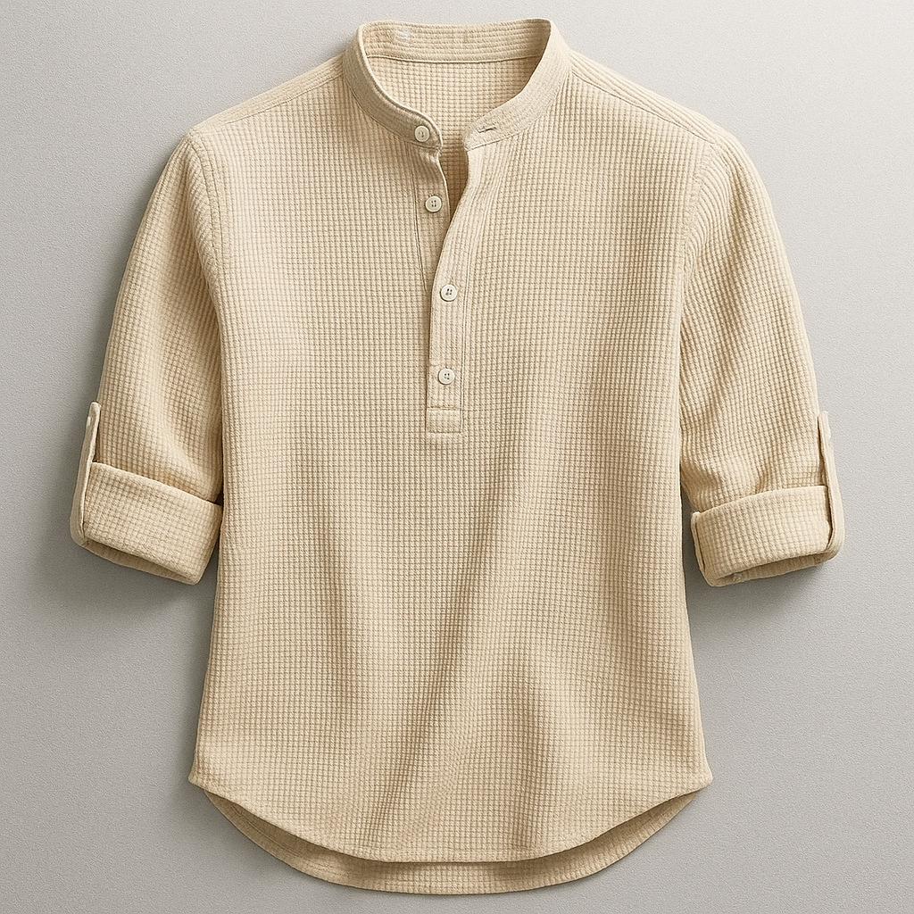 Chemise Henley Élégante avec Coupe Classique | Mavy