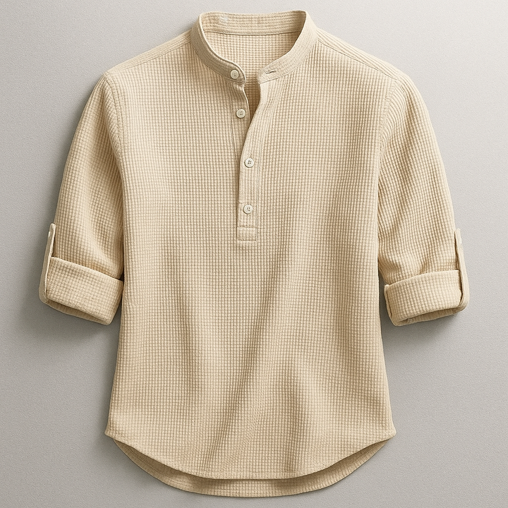 Chemise Henley Élégante avec Coupe Classique | Mavy