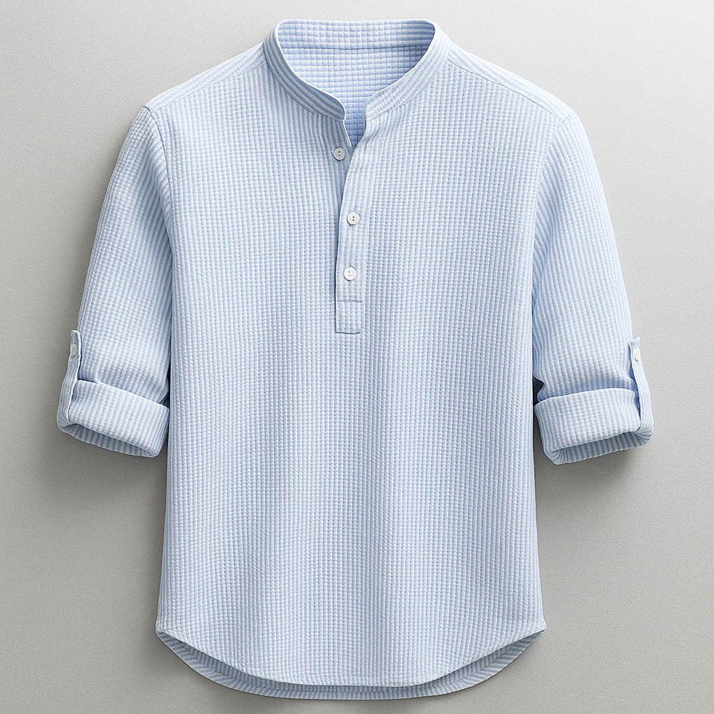 Chemise Henley Élégante avec Coupe Classique | Mavy