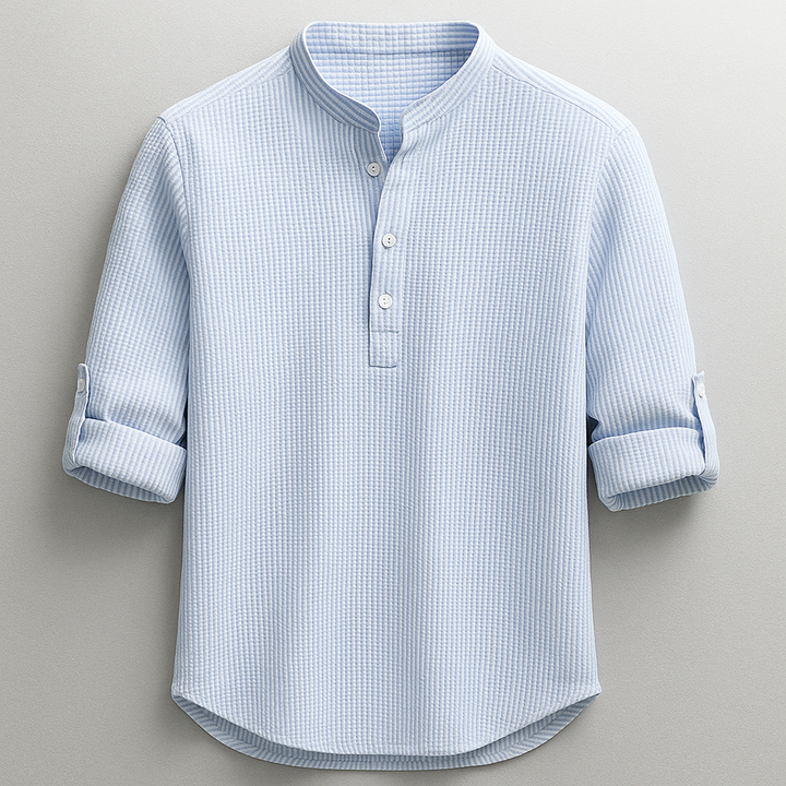 Chemise Henley Élégante avec Coupe Classique | Mavy
