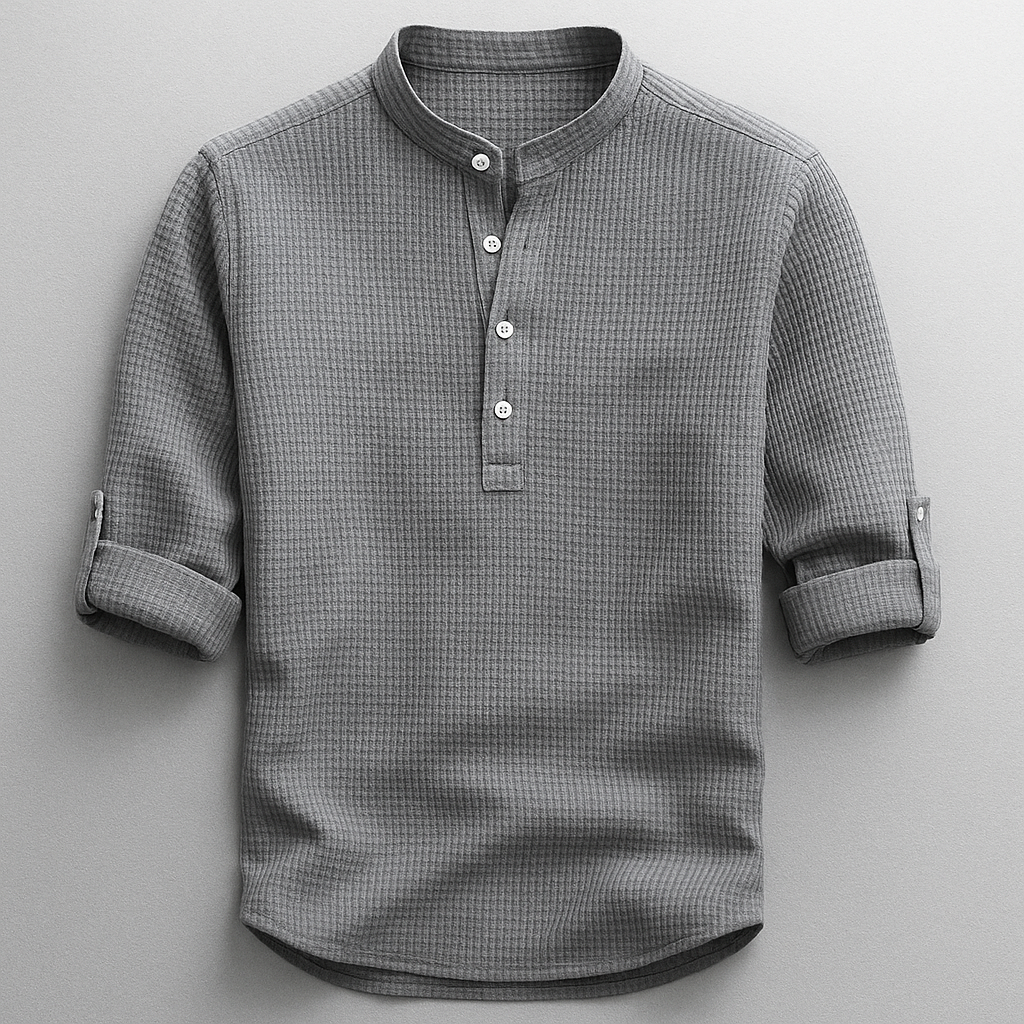 Chemise Henley Élégante avec Coupe Classique | Mavy