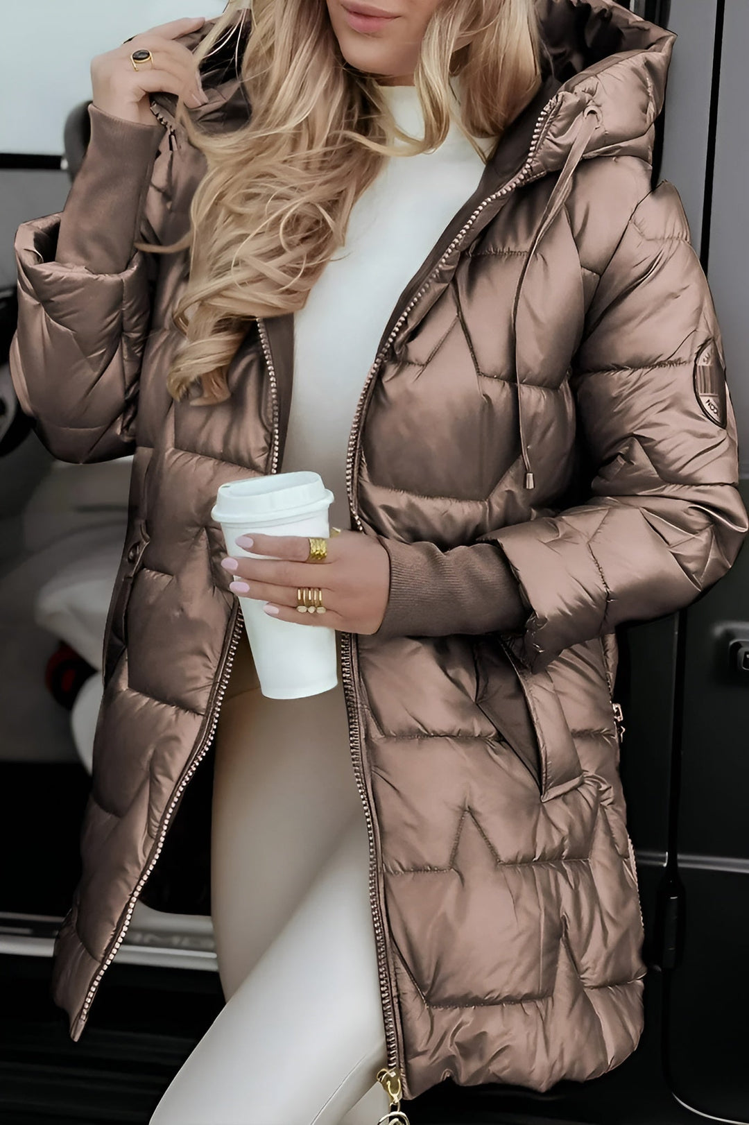 Manteau Femme Élégant Confortable | Automne