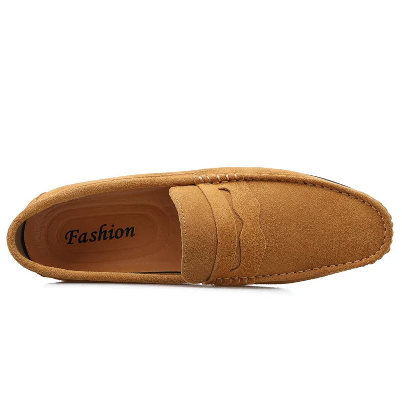 Mocassins En Daim Pour Femme | Élégants