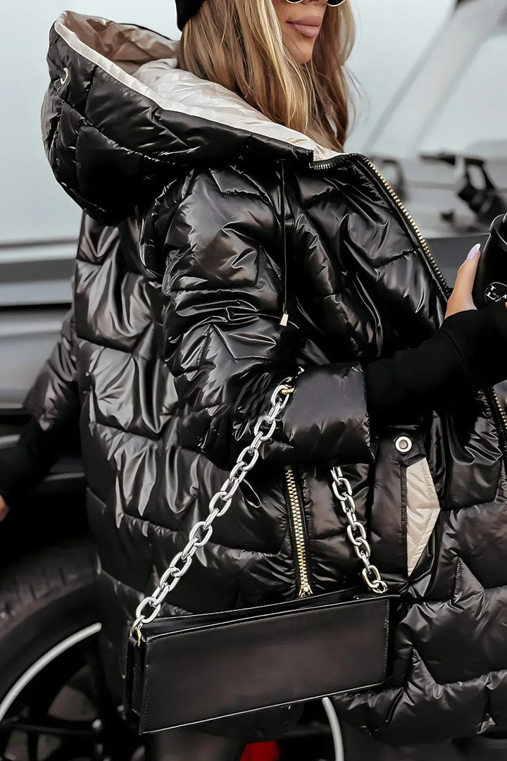 Chic Quilted Veste | Warm Long Fit