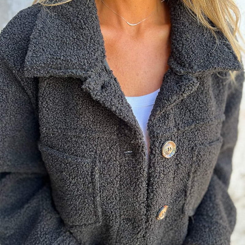 Veste d'Hiver Douce Élégante | Sera