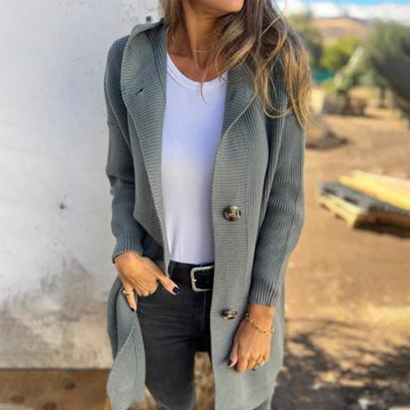 Manteau Tricoté Confortable Et Élégant Pour Femme | Emilien