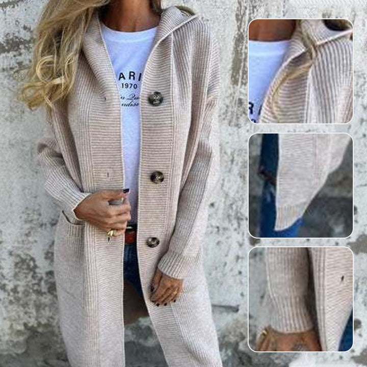 Manteau Tricoté Confortable Et Élégant Pour Femme | Emilien
