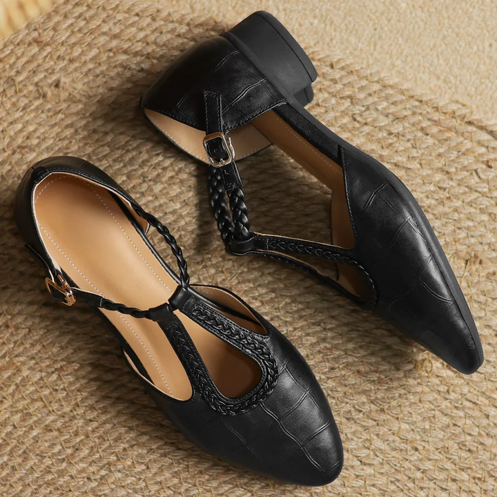 Chaussures Plates Élégantes à Bride pour Femme | Amara