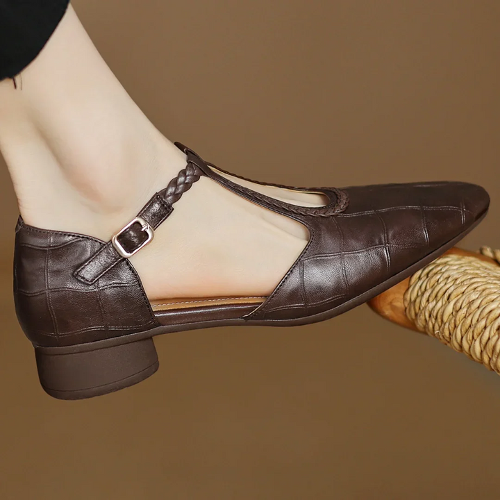Chaussures Plates Élégantes à Bride pour Femme | Amara