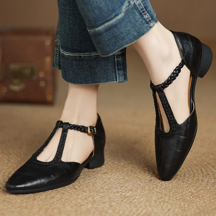 Chaussures Plates Élégantes à Bride pour Femme | Amara