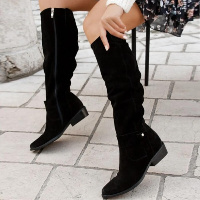 Bottes Chic Hautes Pour Femmes | Malen