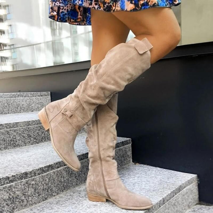 Bottes Chic Hautes Pour Femmes | Malen