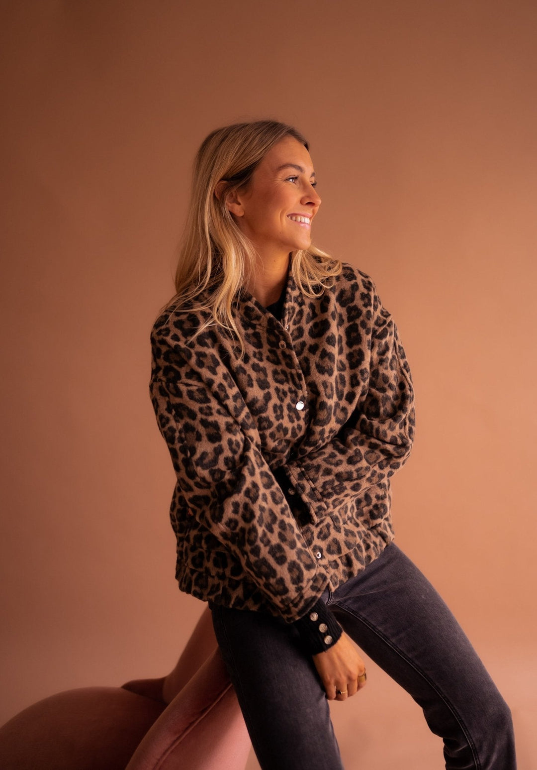Veste Courte Léopard Pour Femmes | Chic