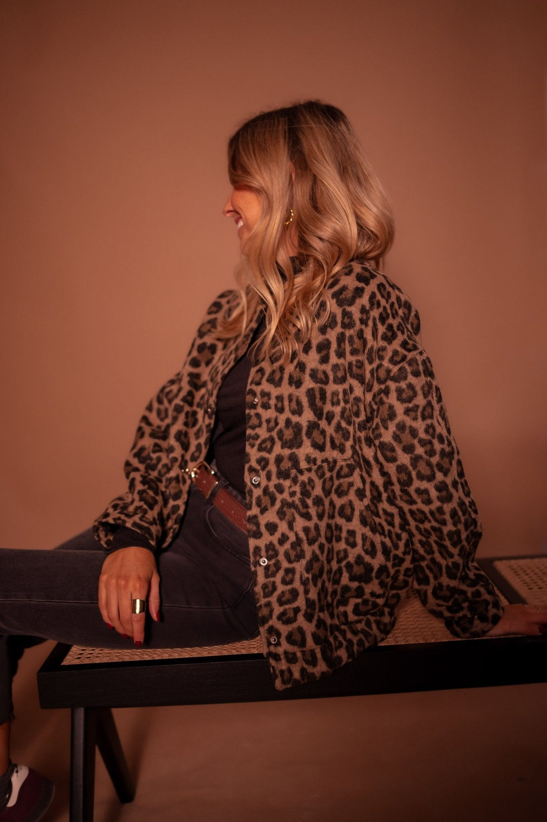 Veste Courte Léopard Pour Femmes | Chic