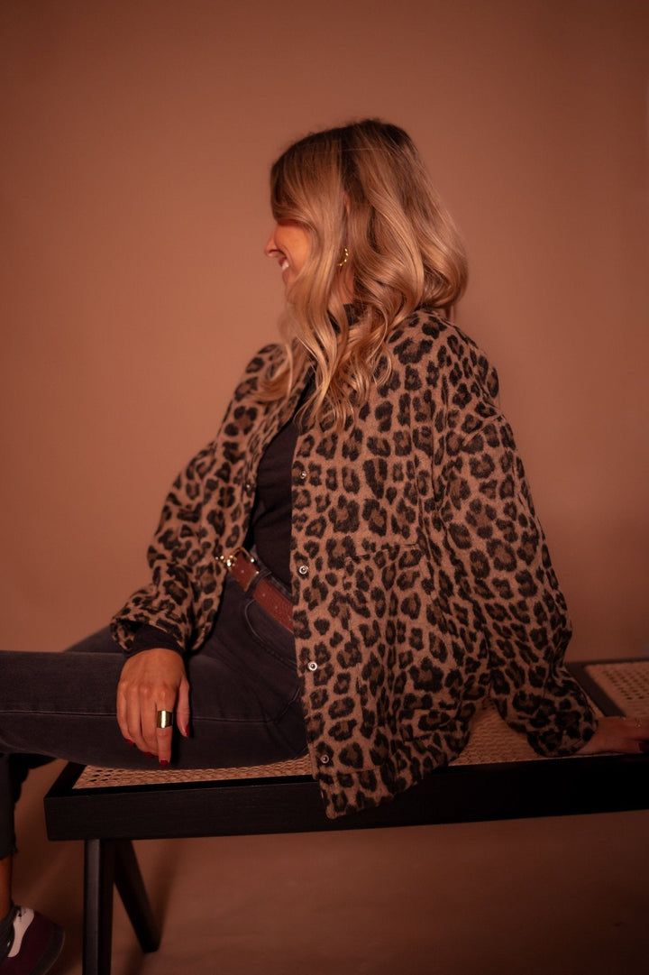 Veste Courte Léopard Pour Femmes | Chic
