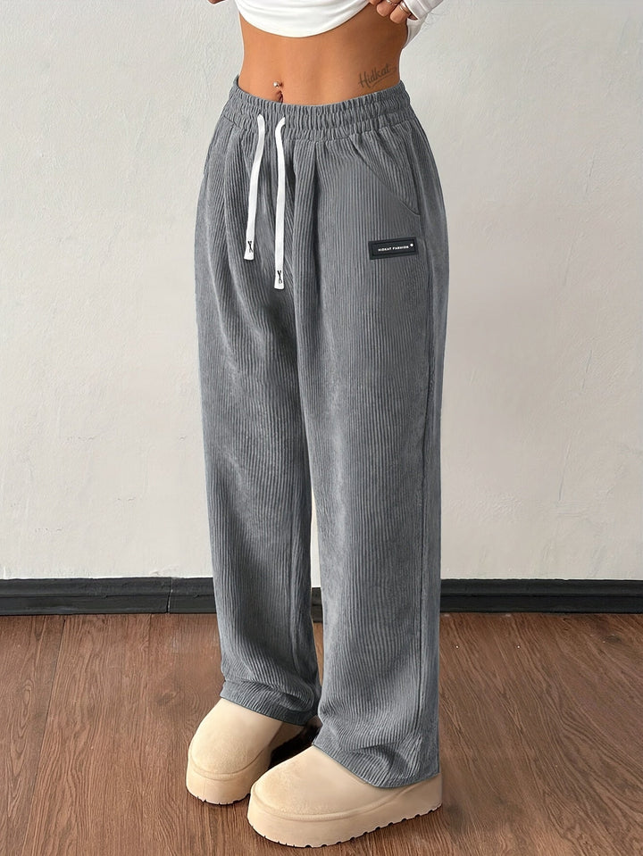 Pantalon Jogging Large Pour Femme | Calyra