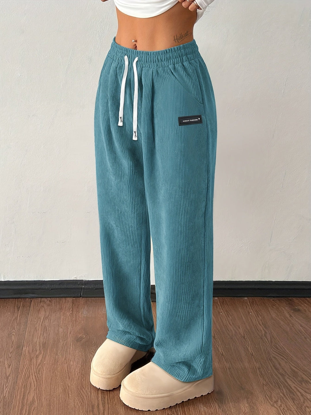 Pantalon Jogging Large Pour Femme | Calyra