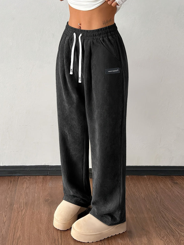 Pantalon Jogging Large Pour Femme | Calyra