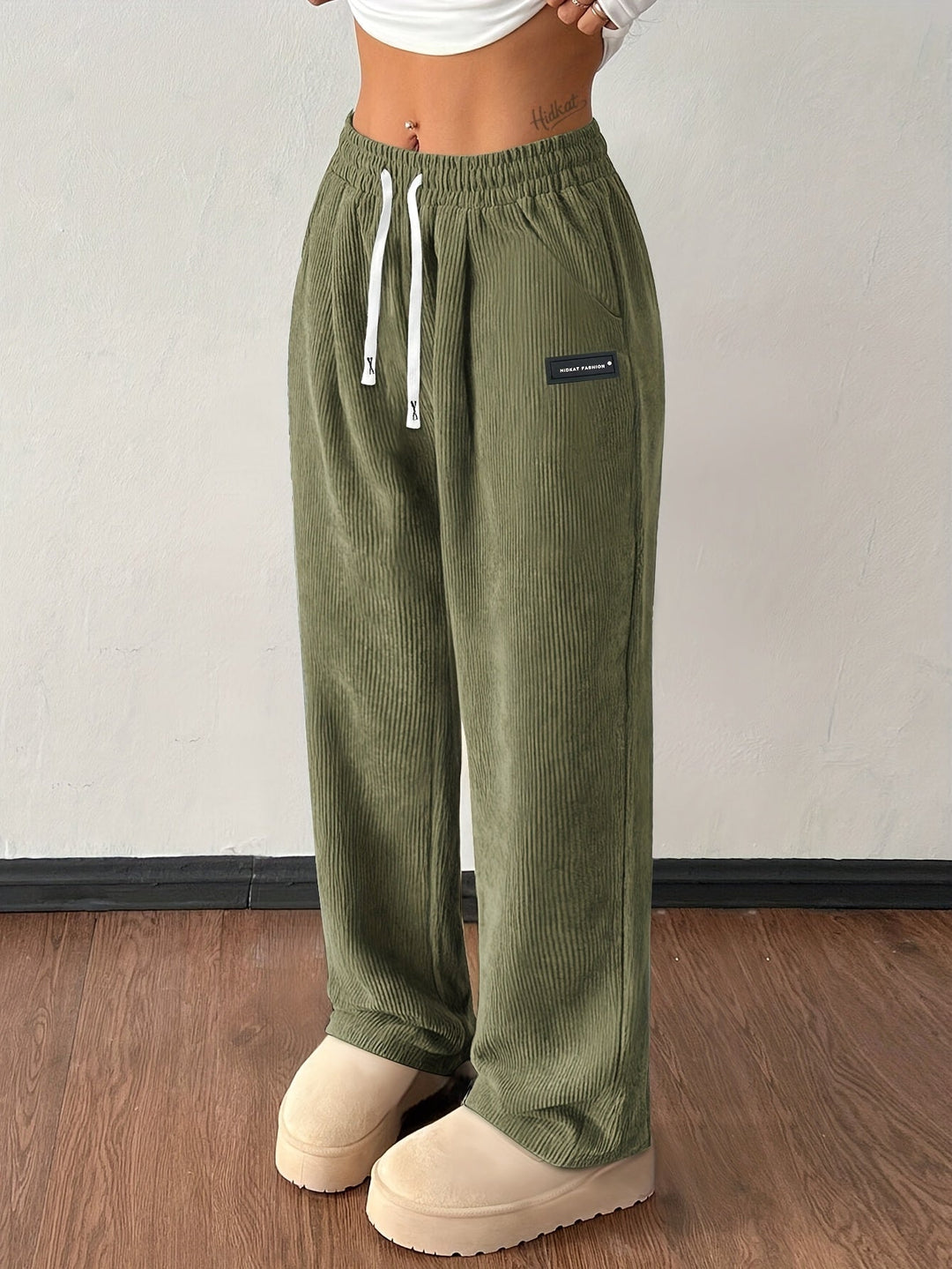 Pantalon Jogging Large Pour Femme | Calyra