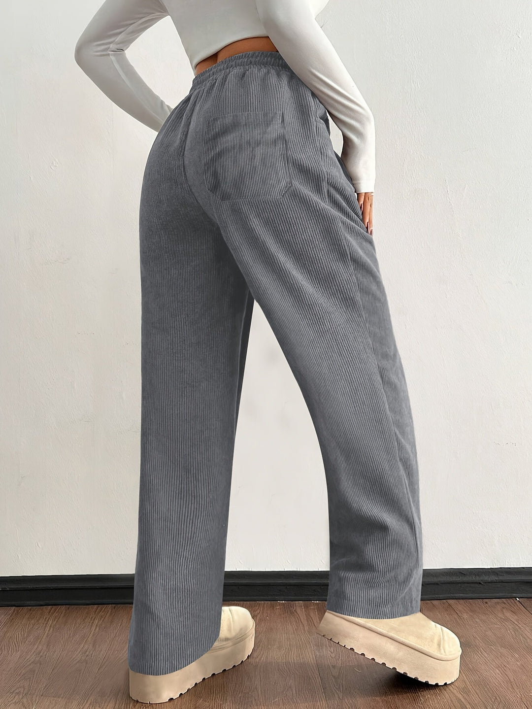 Pantalon Jogging Large Pour Femme | Calyra