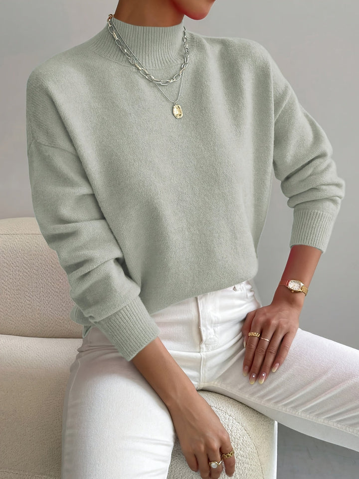 Pull col roulé élégant pour femme | Alméa