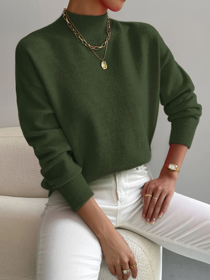 Pull col roulé élégant pour femme | Alméa