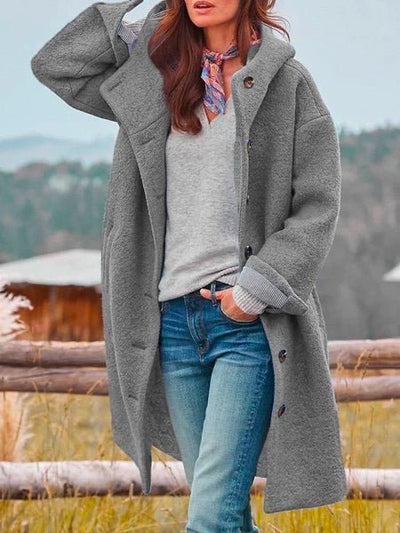 Manteau décontracté à capuche pour femme | Melissa