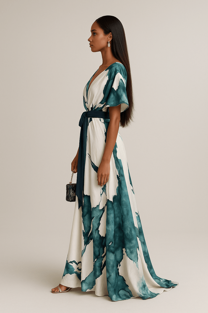 Robe Femme Élégante et Fluide | Maxi