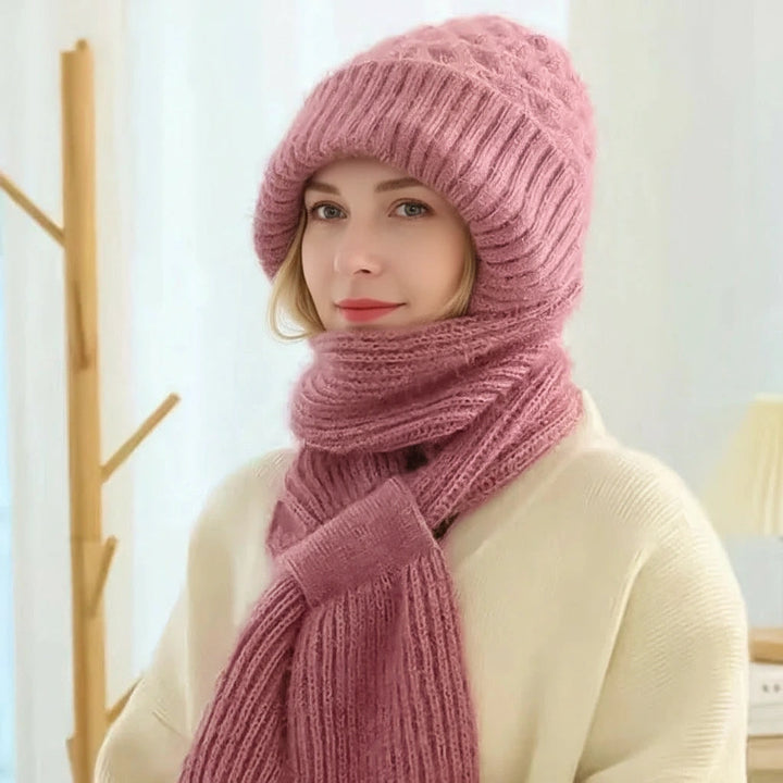 Ensemble Bonnet et Écharpe Doux Pour Femme | Frostelle