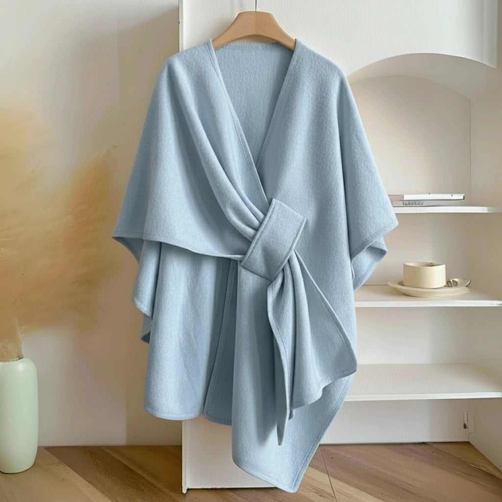 Châle Drapé Élégant pour Femme | Eliana