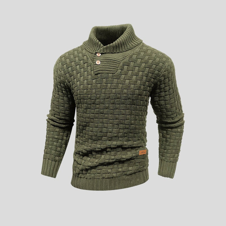 Dorvann | Pull Homme Tricot Thermique Régulier