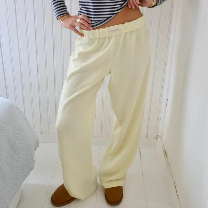 Pantalon Fluide Confort Élégant, Coupe Flatteuse