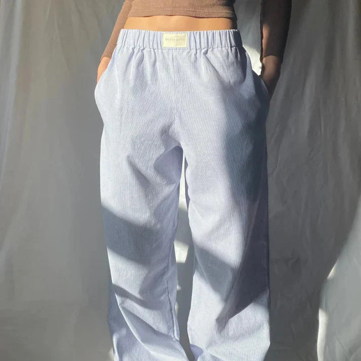 Pantalon Fluide Confort Élégant, Coupe Flatteuse