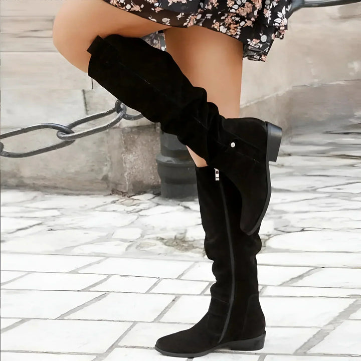 Bottines femme élégantes polyvalentes automne-hiver