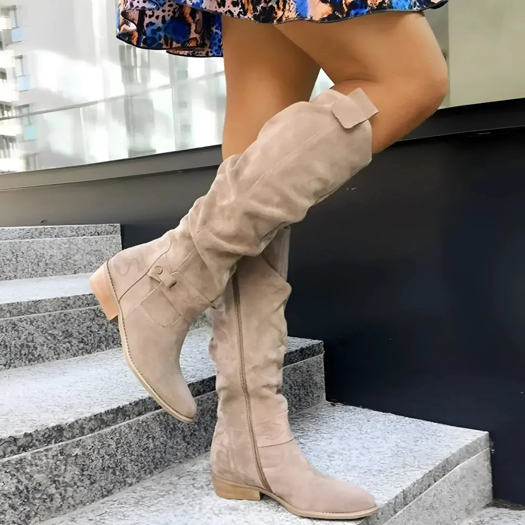 Bottines femme élégantes polyvalentes automne-hiver