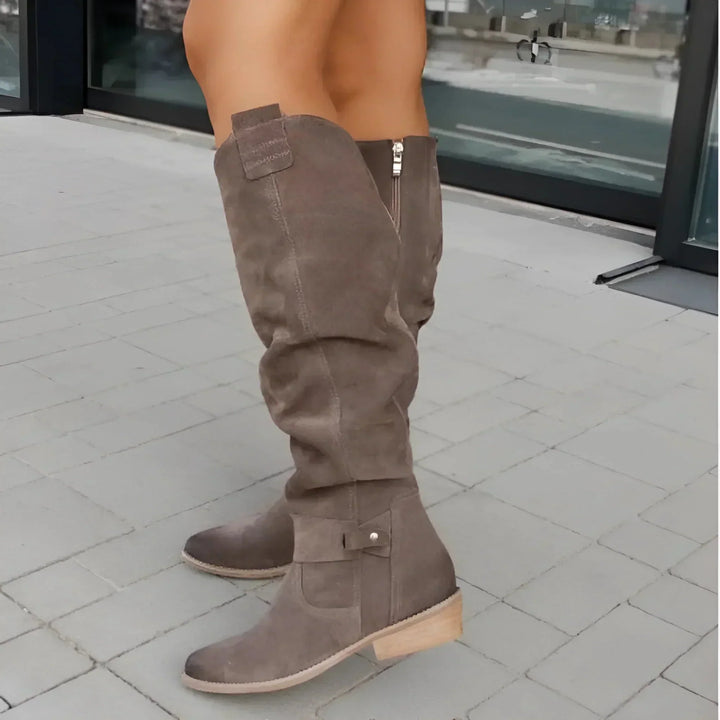 Bottines femme élégantes polyvalentes automne-hiver