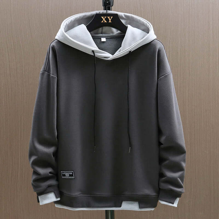 Sweat à capuche bicolore pour homme | Zorell