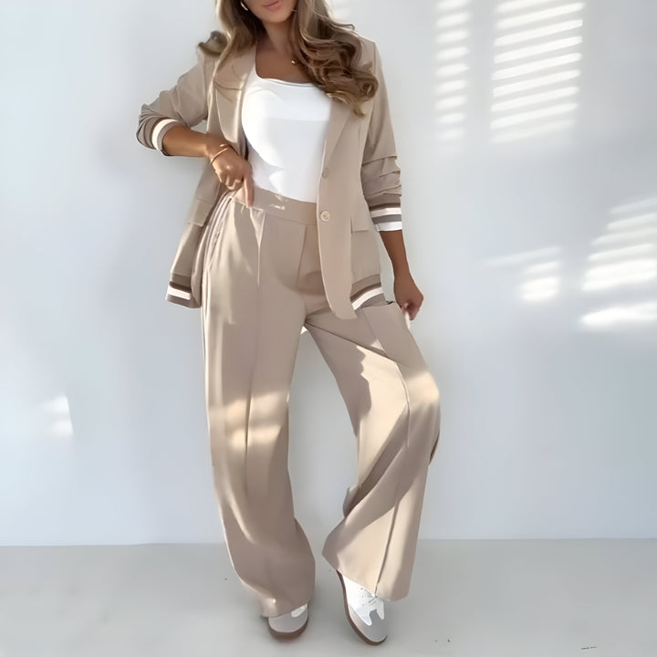 Ensemble Rayé Chic Pour Femme | Antoinette